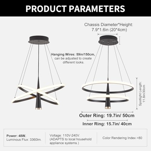 Modern LED Chandelier