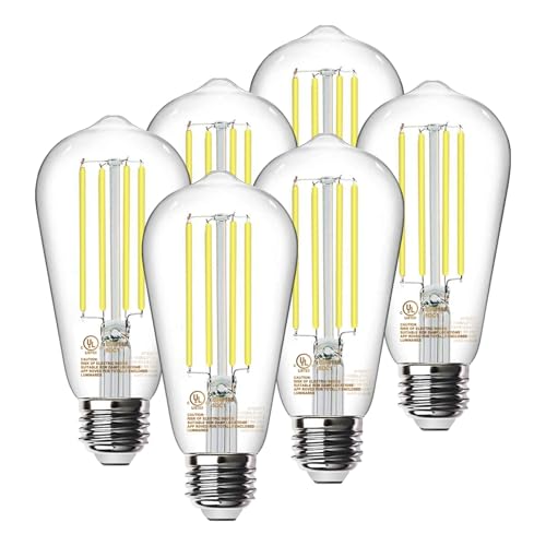 LED Edison Light Bulbs (6 Count)