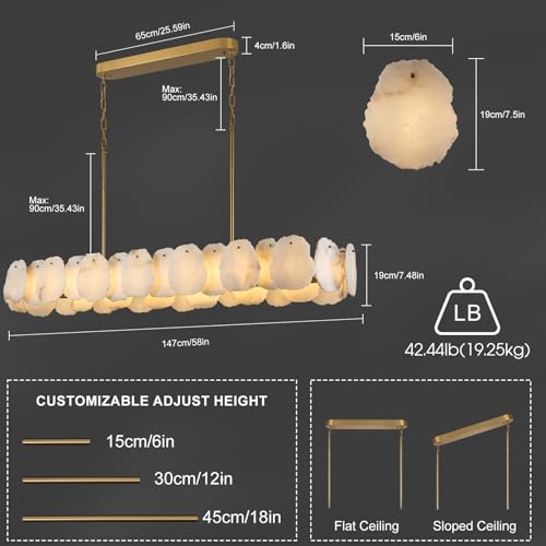 Alabaster Chandelier