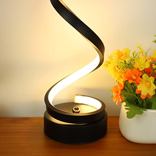Modern Spiral Table Lamp