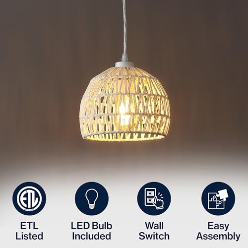 Campana 1 Light Pendant Dome Ceiling Lamp