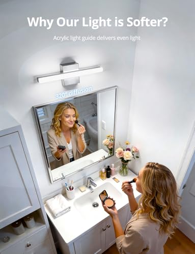 Modern Bathroom Light Fixtures Over Mirror (2 Count)
