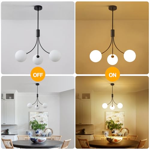 Modern Black Chandelier 3