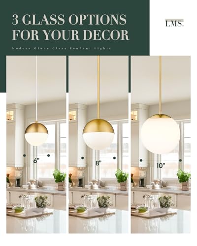 10 Inch Globe Pendant Lights