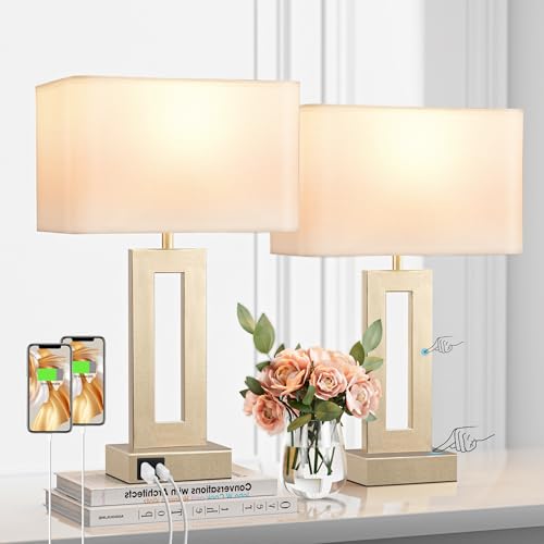 Gold Table Lamps Set of 2 (2 Count)