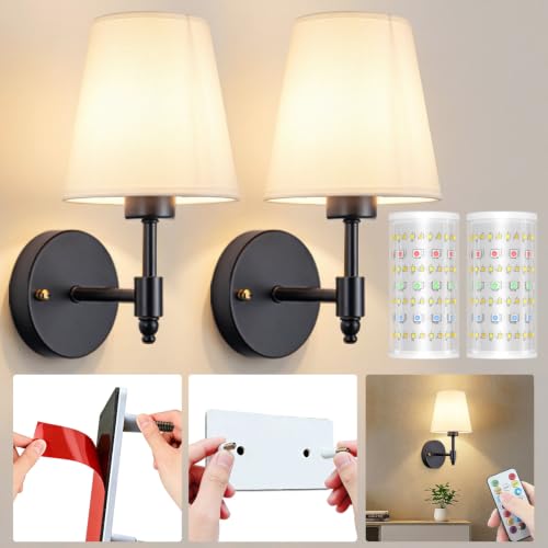 Battery Operated Wall Sconce