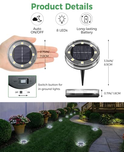 30 Pack Solar Ground Lights (30 Count)