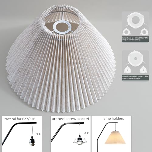 Pleated Lamp Shade for Table Lamp