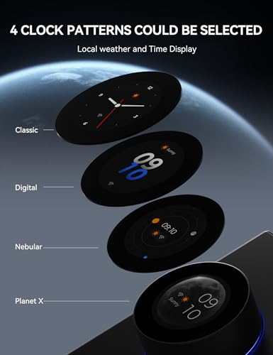 WiFi Smart Rotary Triac Dimmer with 1.8 inch TFT Display Screen