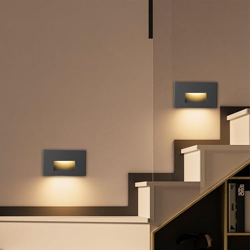 Step Lights Outdoor Indoor LED Stair Lights (3 Count)