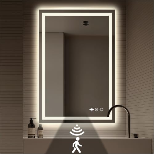 30" x 36" LED Lighted Bathroom Mirror with Lights