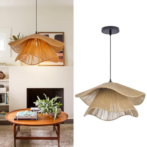 Pendant Light for Foyer Hallway Woven Pendant Lighting