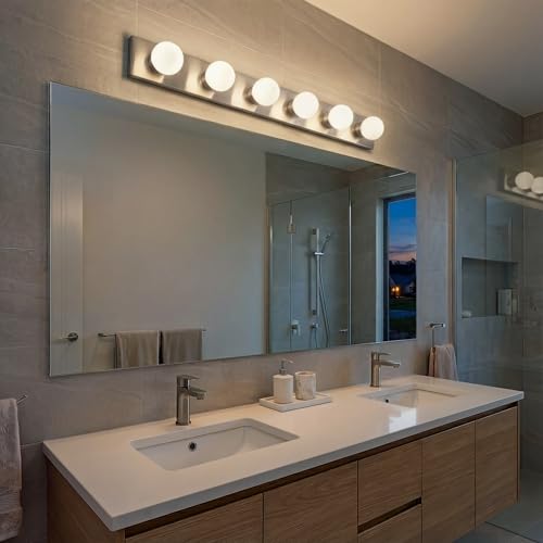 6 Light Bathroom Vanity Light