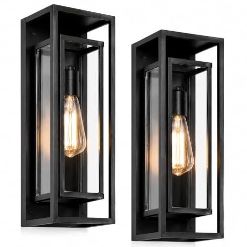 2Pack 18inch Outdoor Wall Light Fixtures (2 Count)