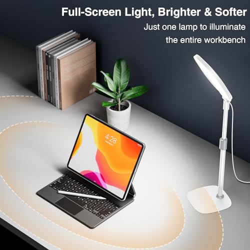 Desk Ring Light with Stand for Computer