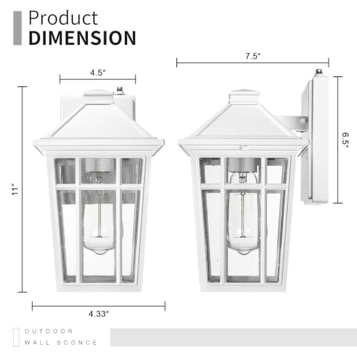 Dusk to Dawn Outdoor Wall Lights for House