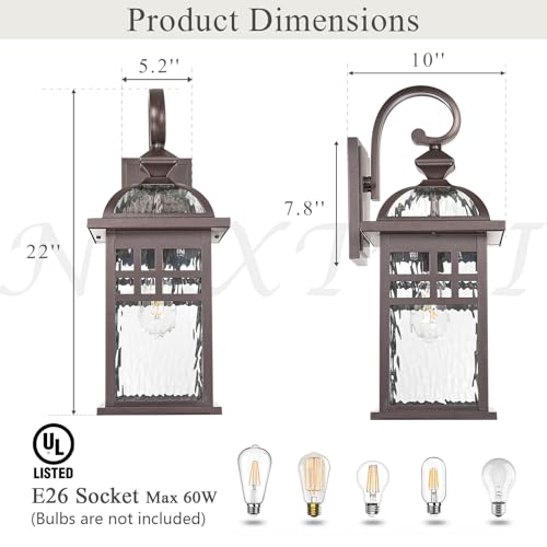 Exterior Lighting Fixtures Garage Lights Outdoor Wall