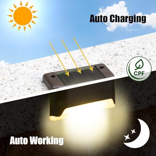 Solar Deck Lights Outdoor 20 Pack (20 Count)