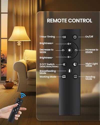 E26 LED Light Bulbs with Remote Control