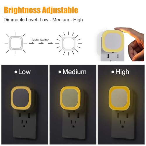 2 Pack Plug in LED Night Light (2 Count)
