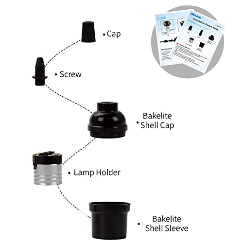 E26 Vintage Lamp Socket (10 Count)