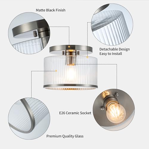 Glass Ceiling Light