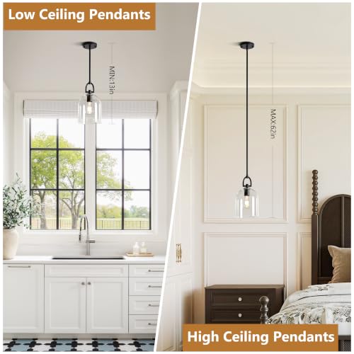 Modern Glass Pendant Light