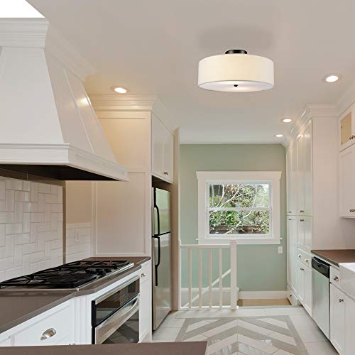 60315 2 Light Flush Mount Ceiling Light
