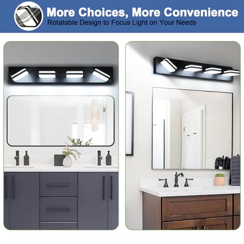 360° Rotate LED Bathroom Vanity Light Fixtures