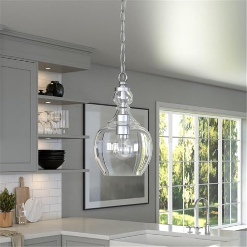7" Pendant Light Fixture with 6' Adjustable Cord