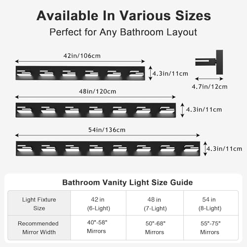 LED Modern Bathroom Vanity Light Fixtures