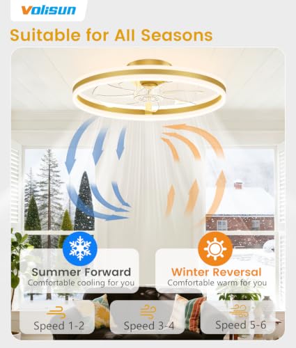 Low Profile Ceiling Fans with Lights and Remote