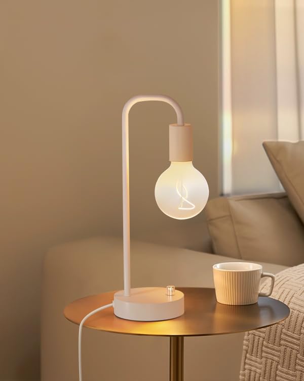 Industrial Small Table Lamp for Bedroom