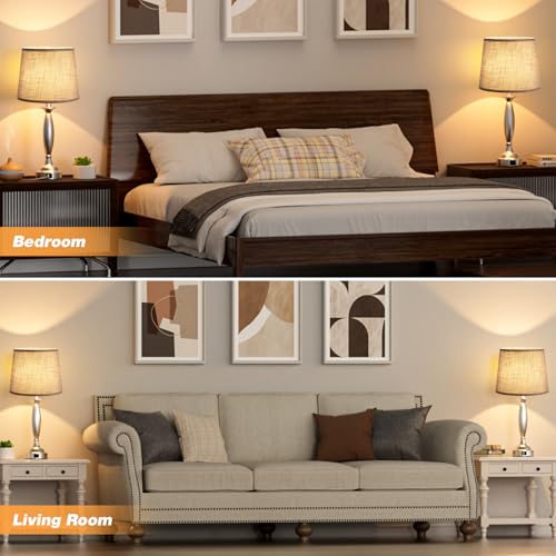 Bedroom Lamps for Nightstand (2 Count)