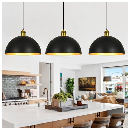 Black Pendant Lights Kitchen Island
