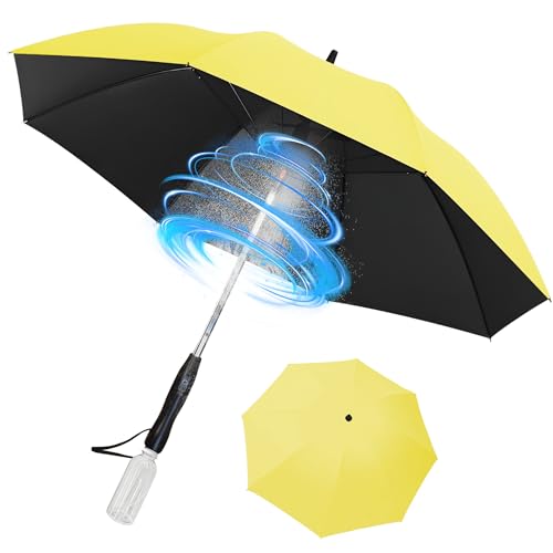 Rechargeable Umbrella with Fan