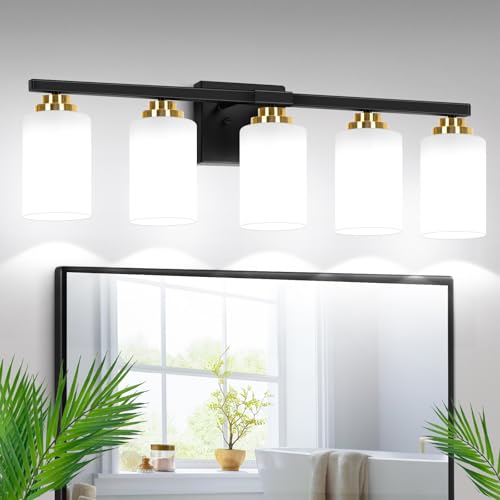 5 Light Bathroom Light Fixtures