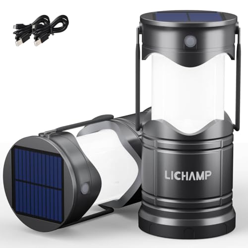 2 Pack Solar Camping Lantern (2 Count)