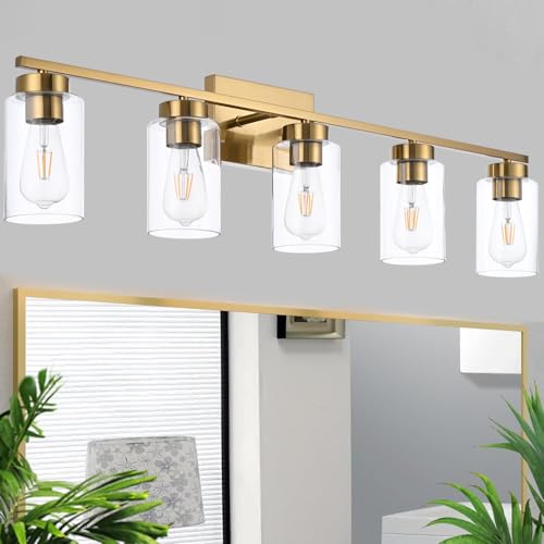 5 Light Bathroom Vanity Light Fixtures
