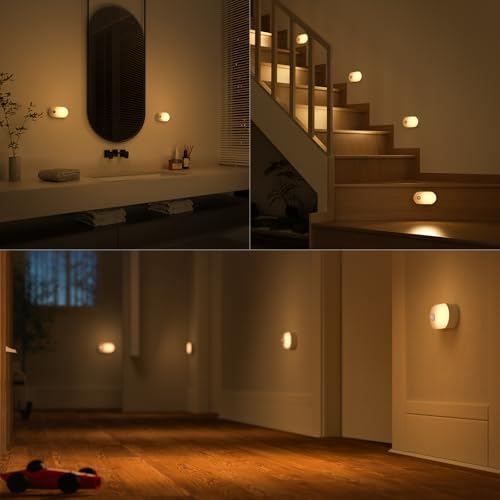 Rechargeable Battery Night Light with Motion Sensor (4 Count)