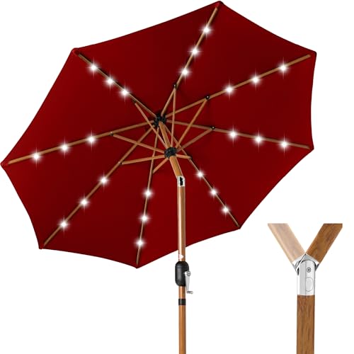 10ft Solar Market Patio Umbrella w