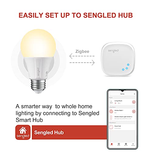 Zigbee Smart Light Bulbs (2 Count)