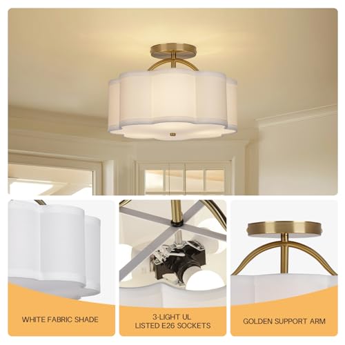 Semi Flush Mount Ceiling Light