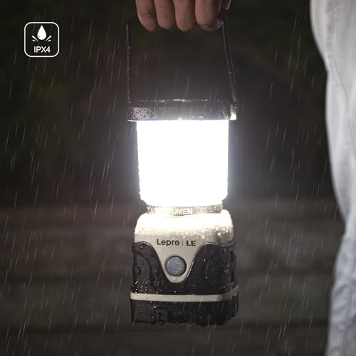 1000LM Battery Powered LED Camping Lantern with 4 Light Modes
