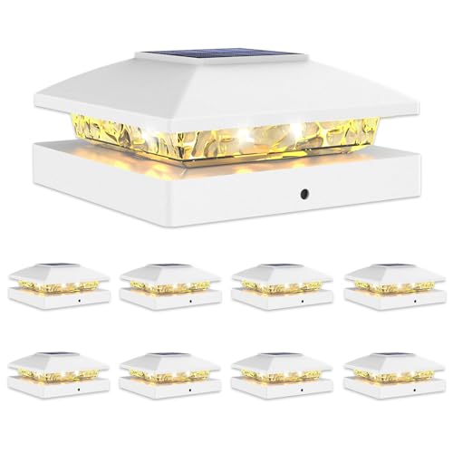 4x4 Solar Post Cap Lights (8 Count)