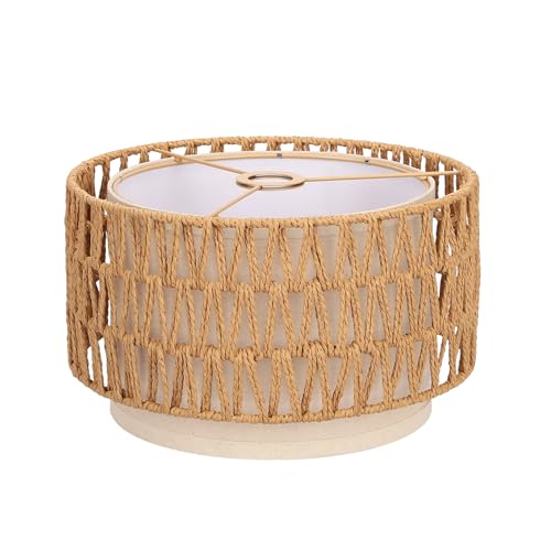 Boho Rattan Lamp Shade