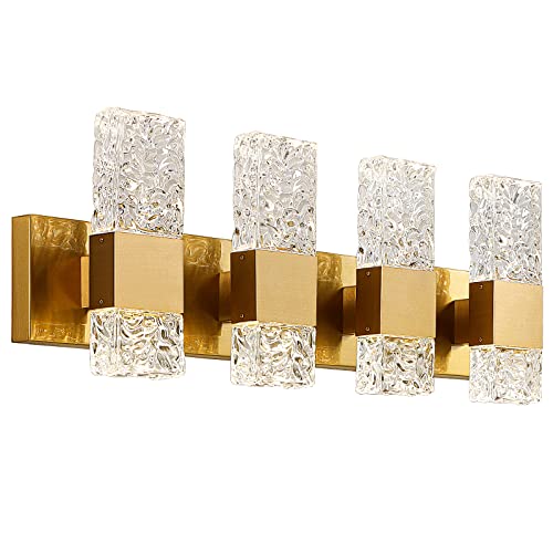 Gold Bathroom Vanity Light Fixtures