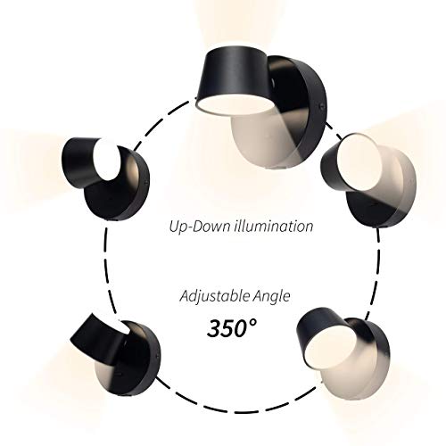 Wall Light LED Wall Sconce with On