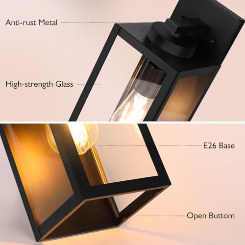 15” Large Outdoor Wall Light Fixture