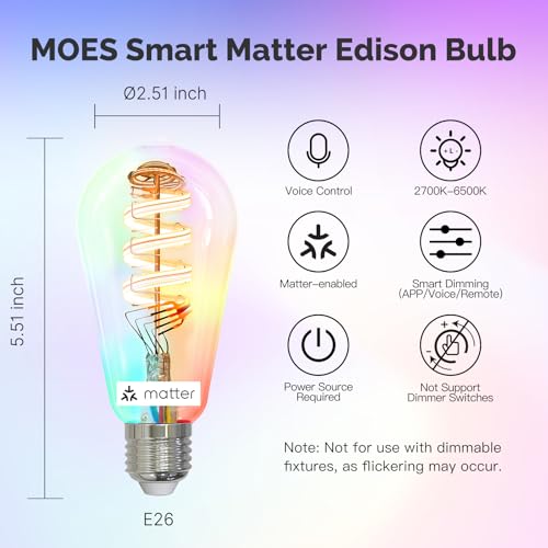 Matter Smart Bulb (2 Count)
